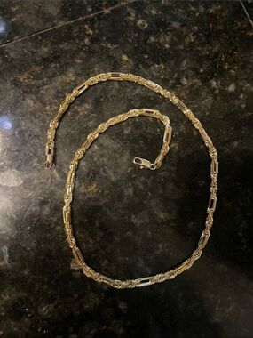 Gold Chain Necklace (22 inches)
